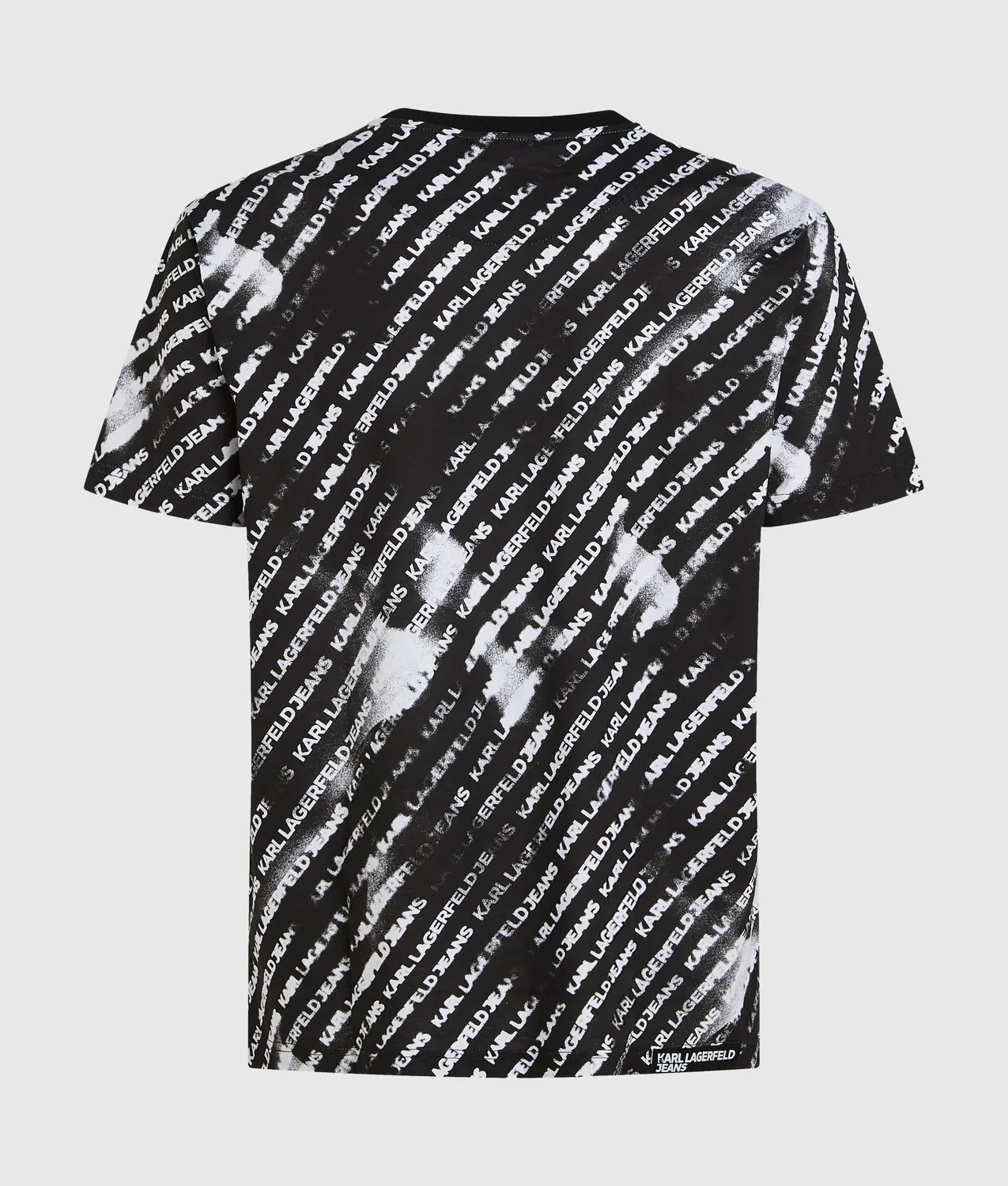 Karl Lagerfeld KL Jeans Ombré Logo T-Shirt Bio-Baumwolle