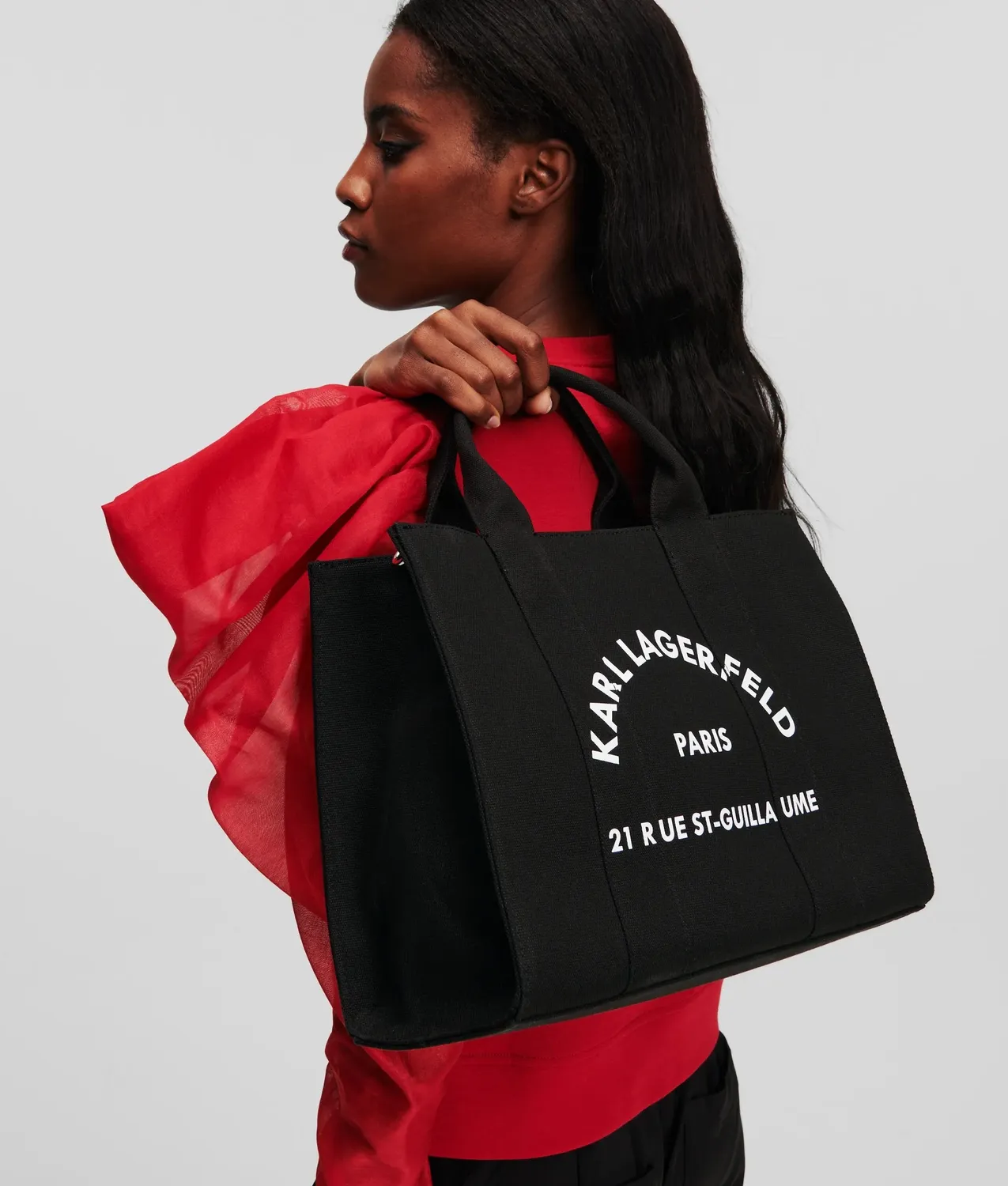 Karl Lagerfeld Rue St-Guillaume Tote Tasche mittel
