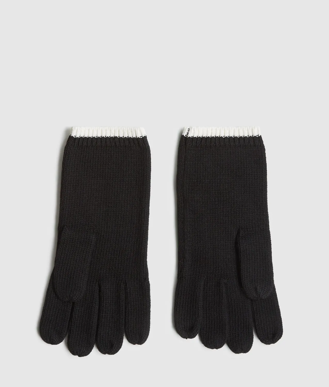 Karl Lagerfeld KL Jeans Logo Handschuhe Wolle