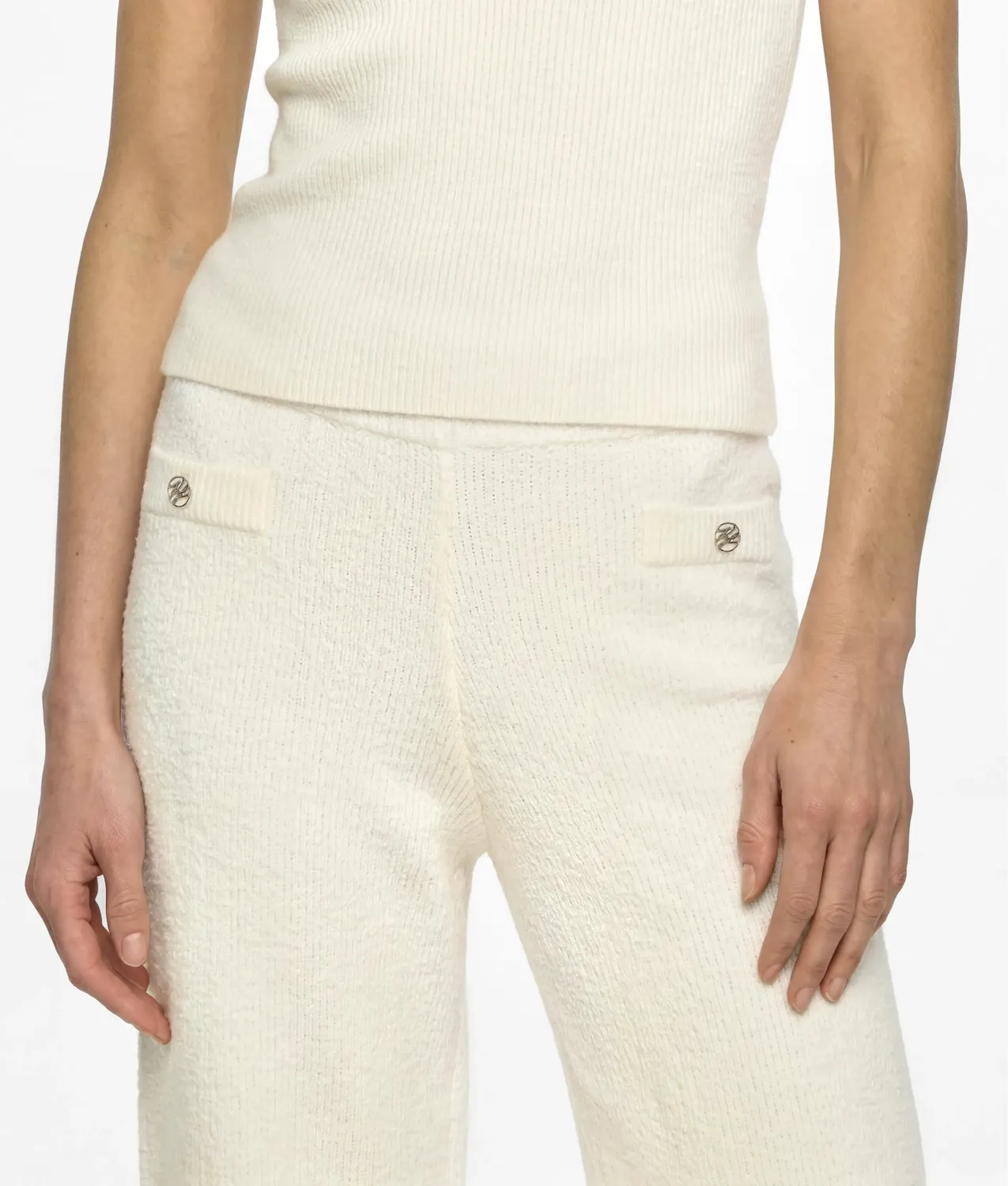 Karl Lagerfeld Fluffy Loungewear Hose Flauschig