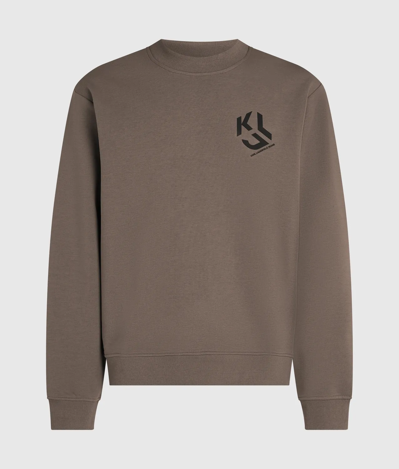 Karl Lagerfeld Jeans Monogram Sweatshirt Crew-Neck