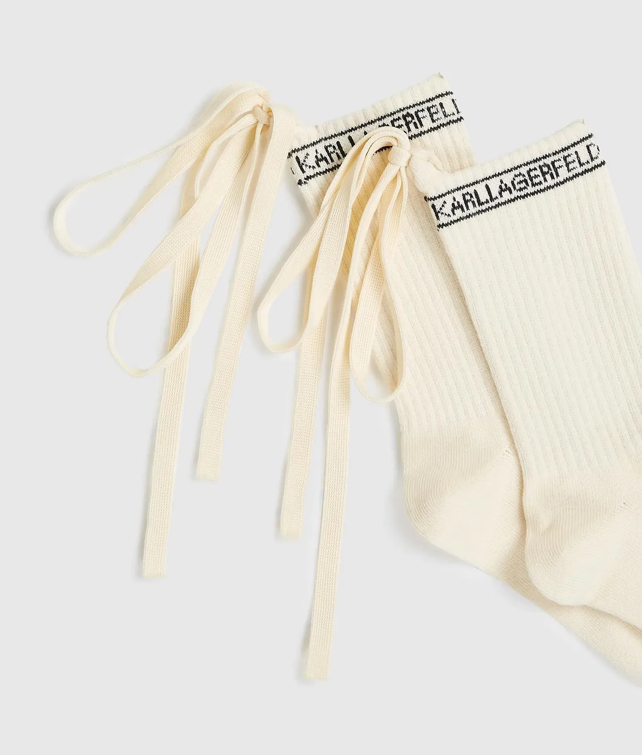 Karl Lagerfeld Logo Socken 2er-Pack mit Schnürung