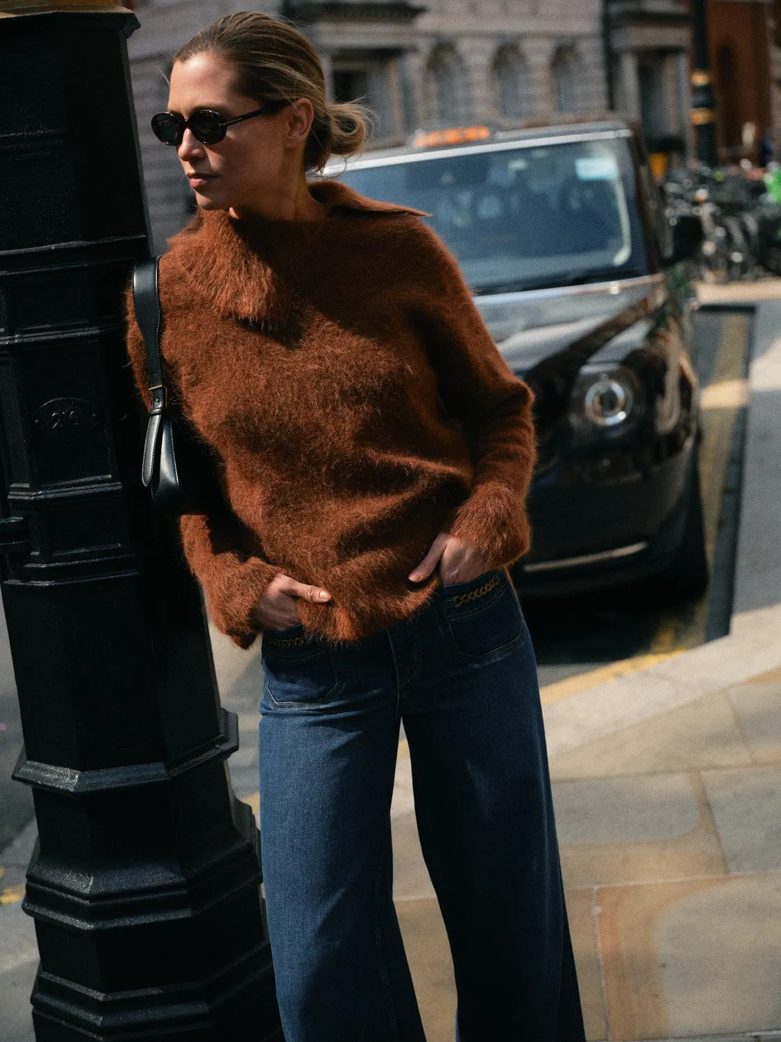 Mos Mosh MMKatri Alila Mohair Pullover hoher Kragen