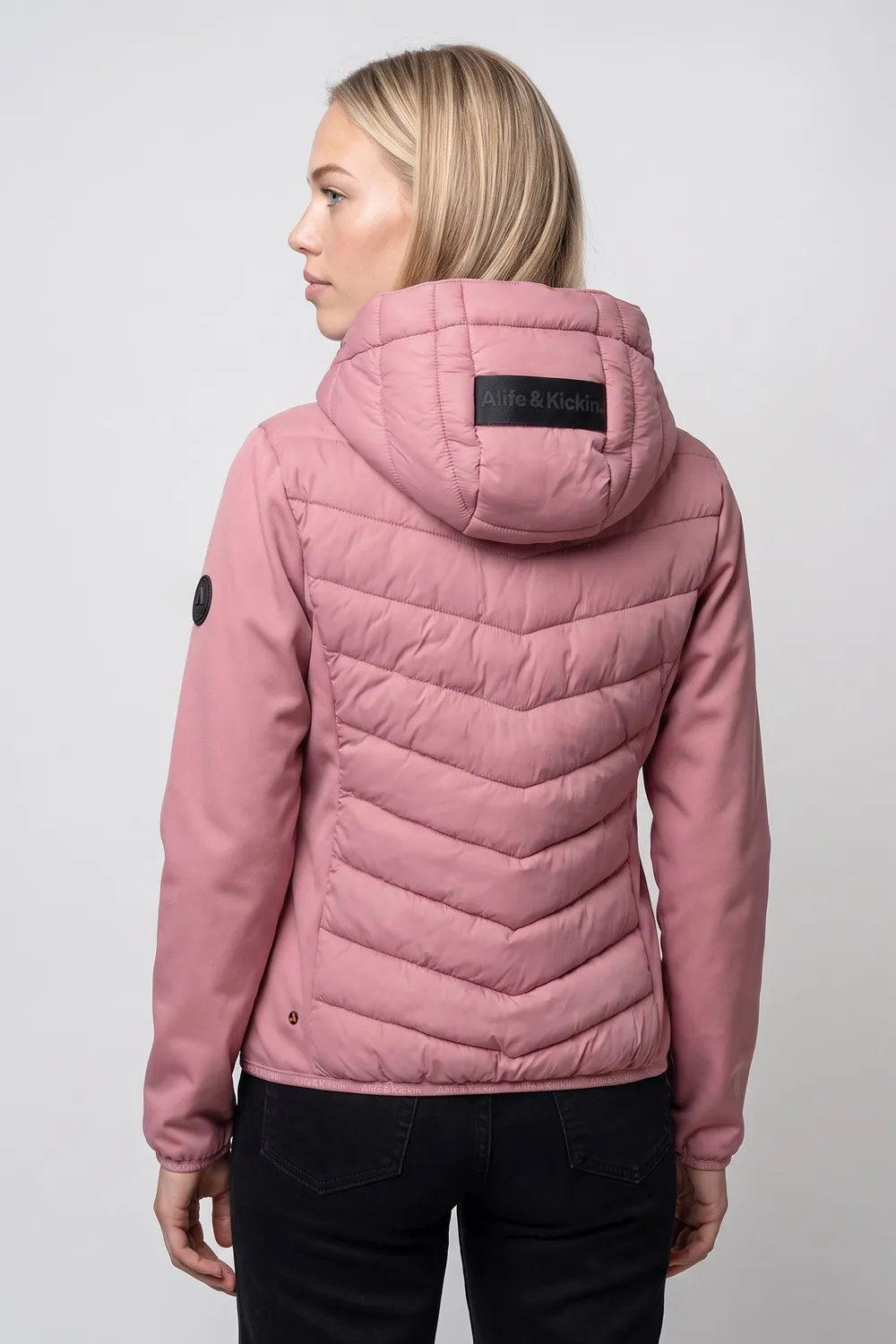 Alife & Kickin ZeliaAK A Hybrid Jacke Rot Leicht