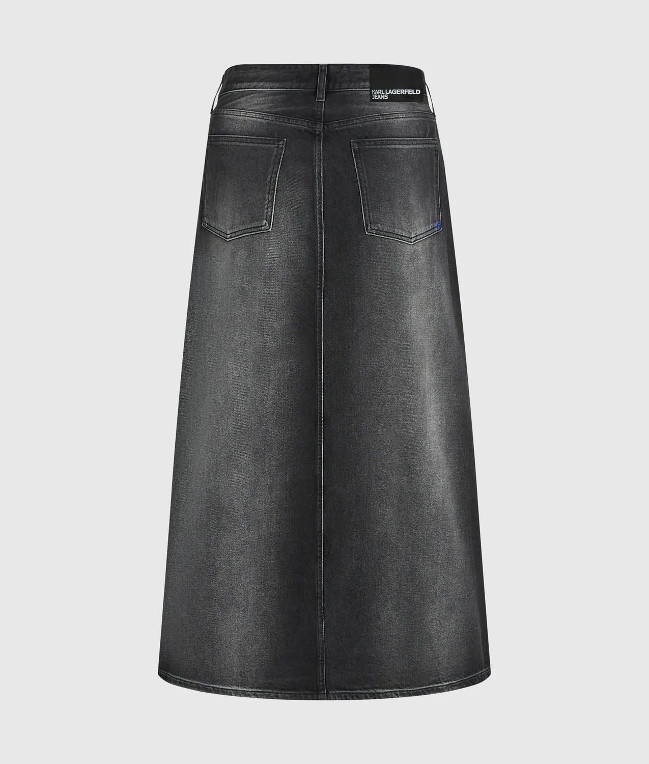 Karl Lagerfeld Denim Maxi-Rock Jeansrock Größe S