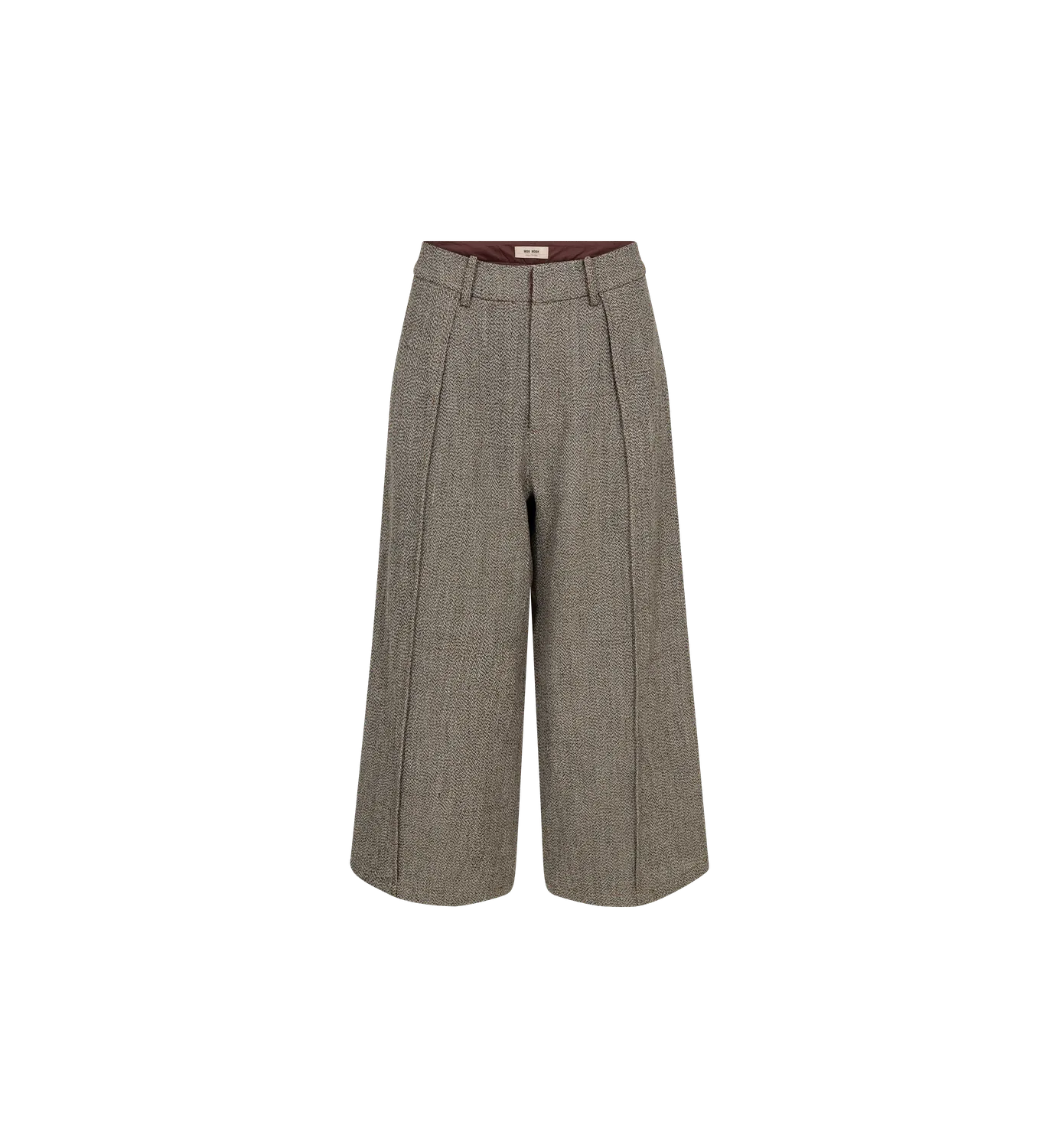 Mos Mosh MMCorinne Utah Pant Hose Dark Camel Wolle