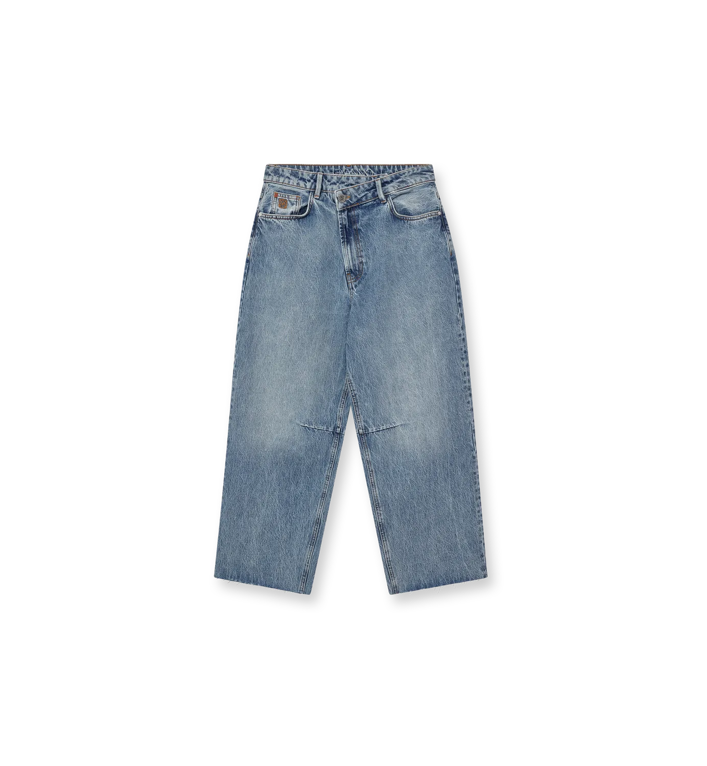 Mos Mosh MMHHope Light Jeans Wide Leg Light Blue Denim