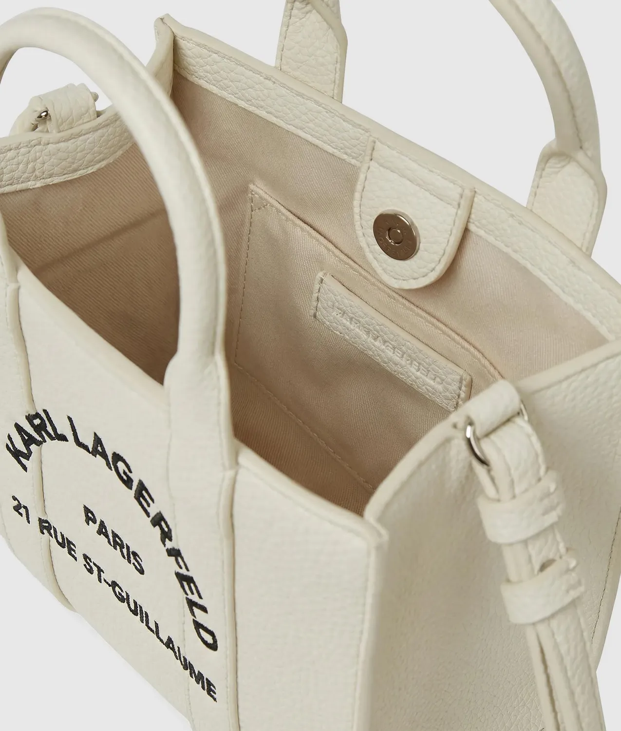 Karl Lagerfeld Rue St-Guillaume Mini-Tote Kunstleder eckig