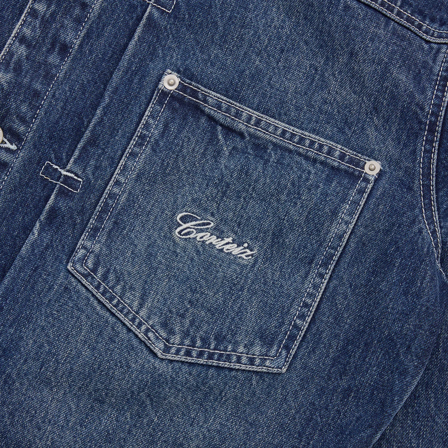 Corteiz Savoy Denimjacke Chalk Wash XS-XXL Denim
