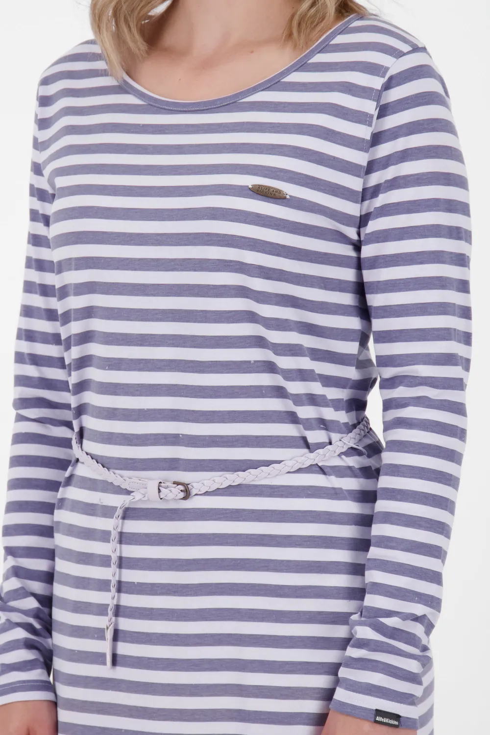 Alife & Kickin EllinAK Z Kleid Violett Langarm