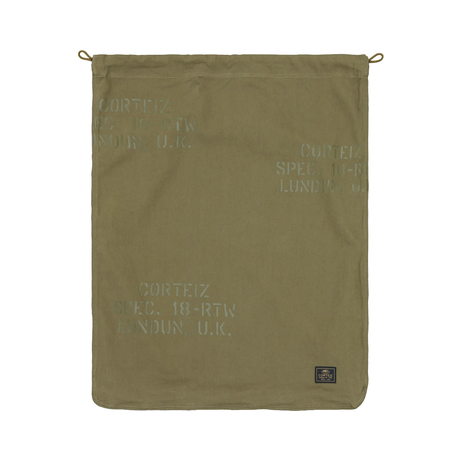 Corteiz Le Sac Laundry Bag Wäschebeutel Olive Twill