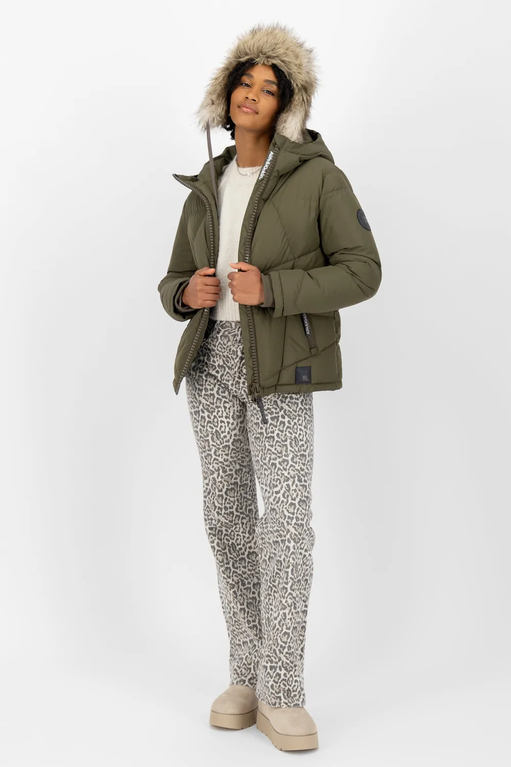 Alife & Kickin KasandraAK A Steppjacke Dunkelgrün Damen
