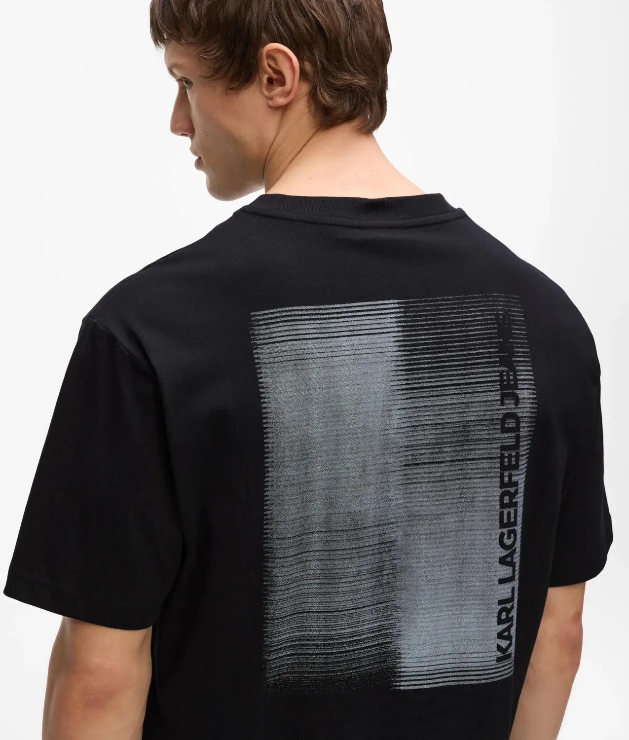 Karl Lagerfeld Jeans Gradient Logo T-Shirt relaxed