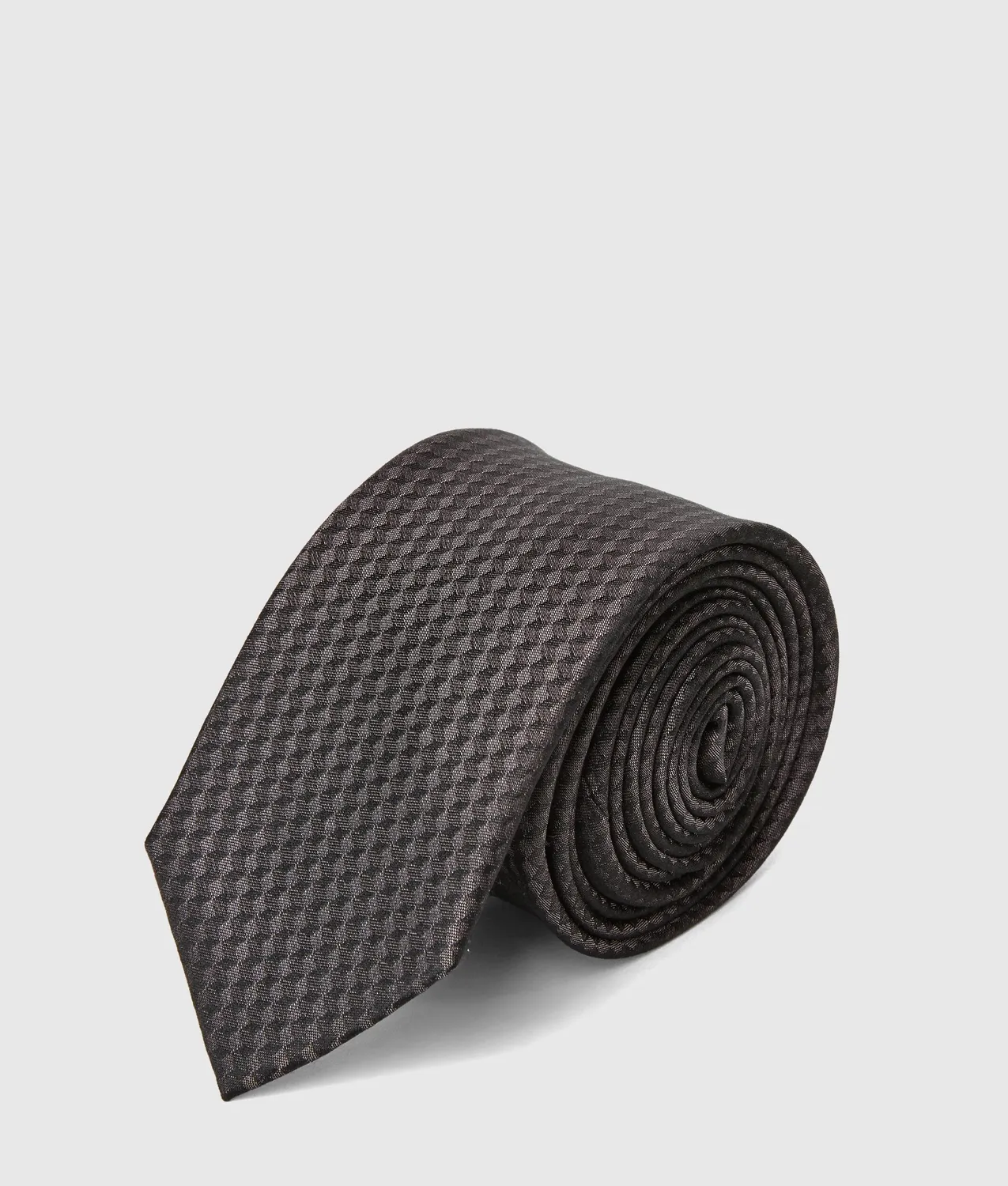 Karl Lagerfeld Krawatte Seide geometrisch glänzend