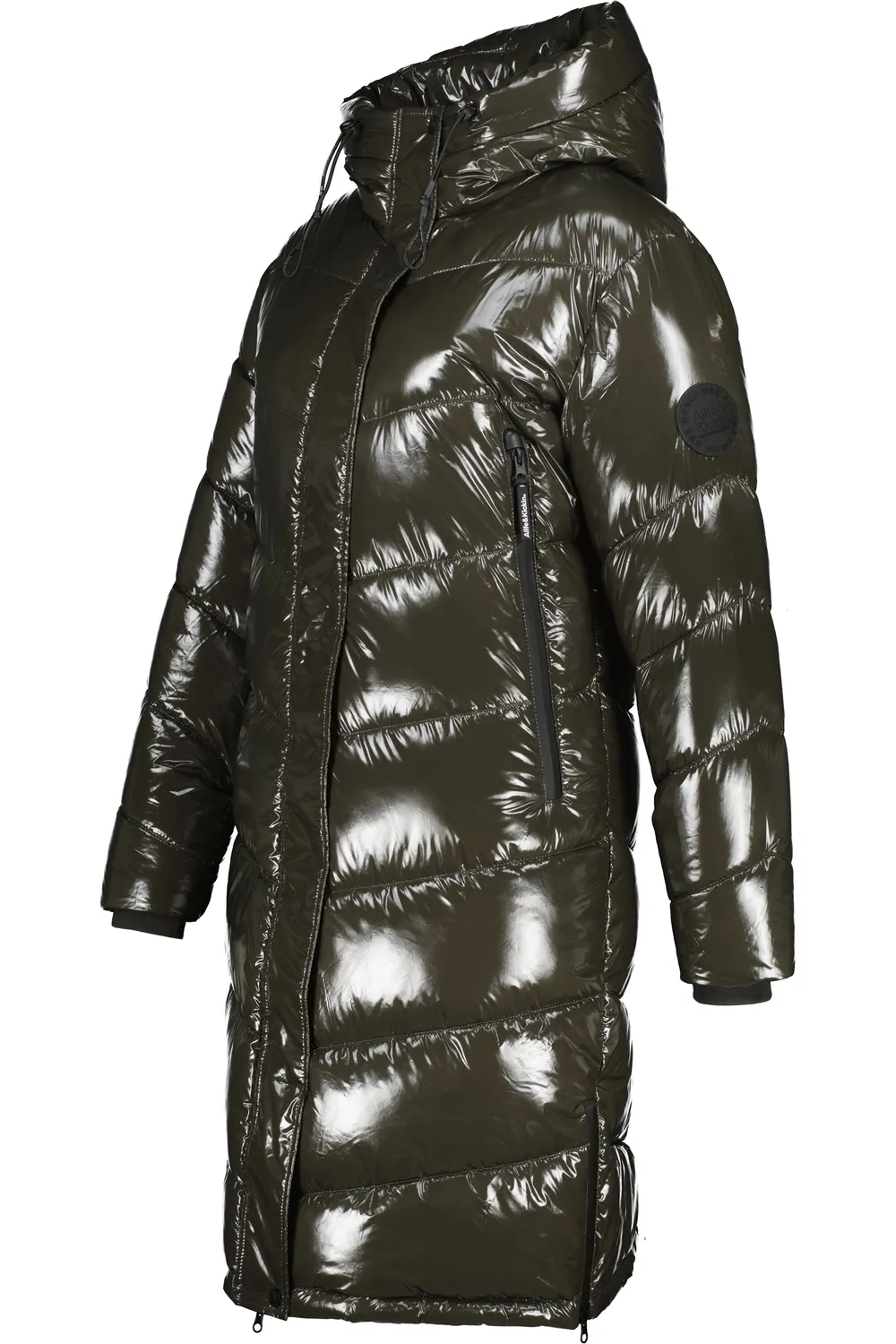Alife & Kickin LolaniAK A Puffer Parka Schwarz Stepp