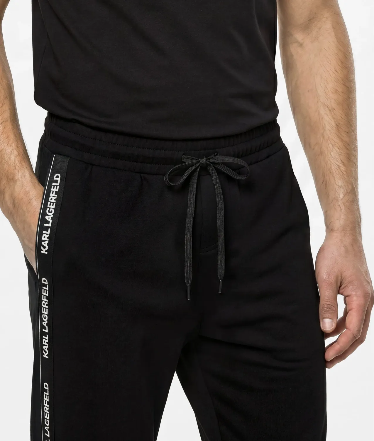 Karl Lagerfeld Logo Loungewear Hose Lang