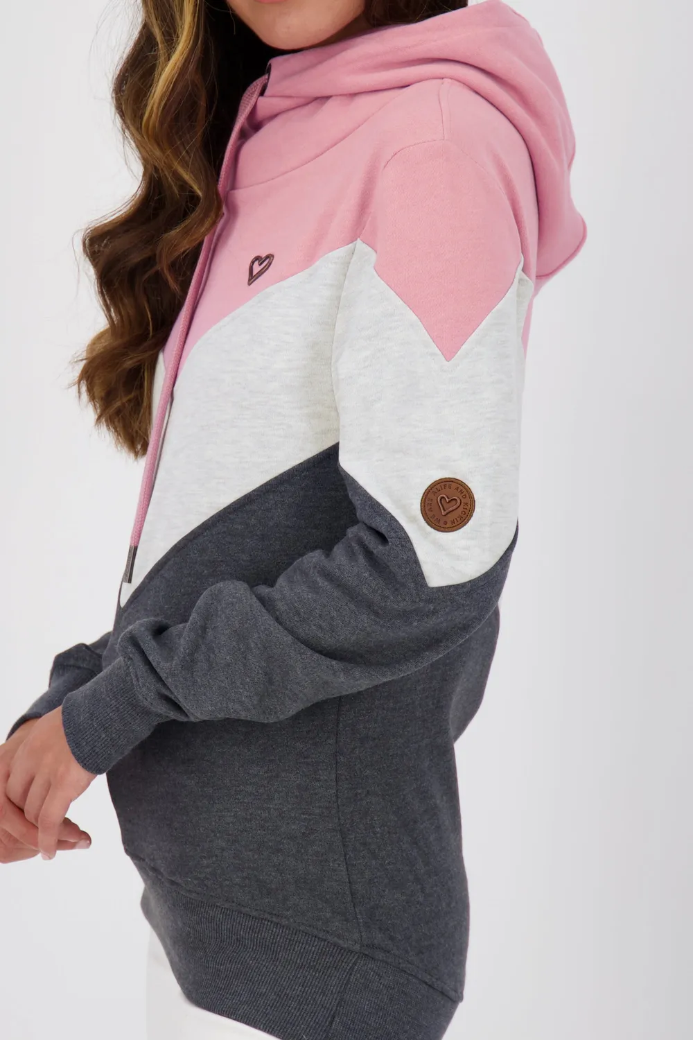 Alife & Kickin StellaAK A Hoodie Rosa Print