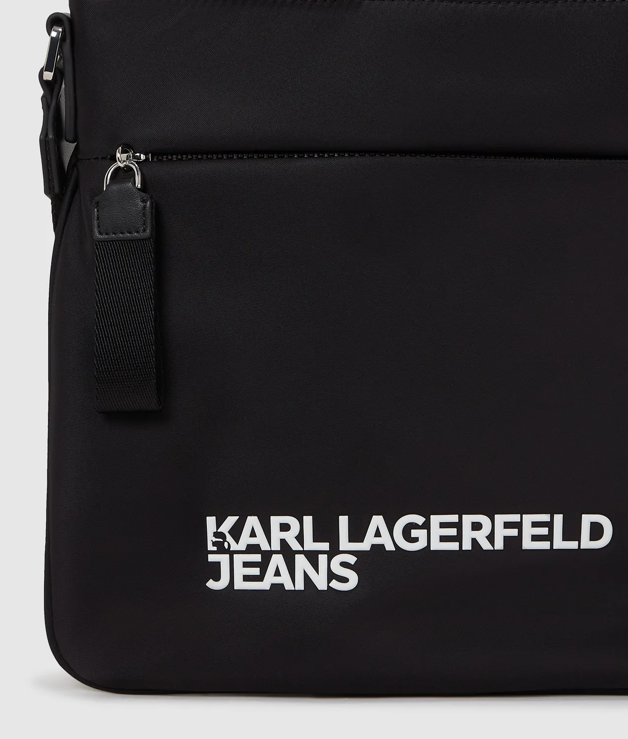 Karl Lagerfeld KL Jeans Crossbody Bag Slim Logo schwarz