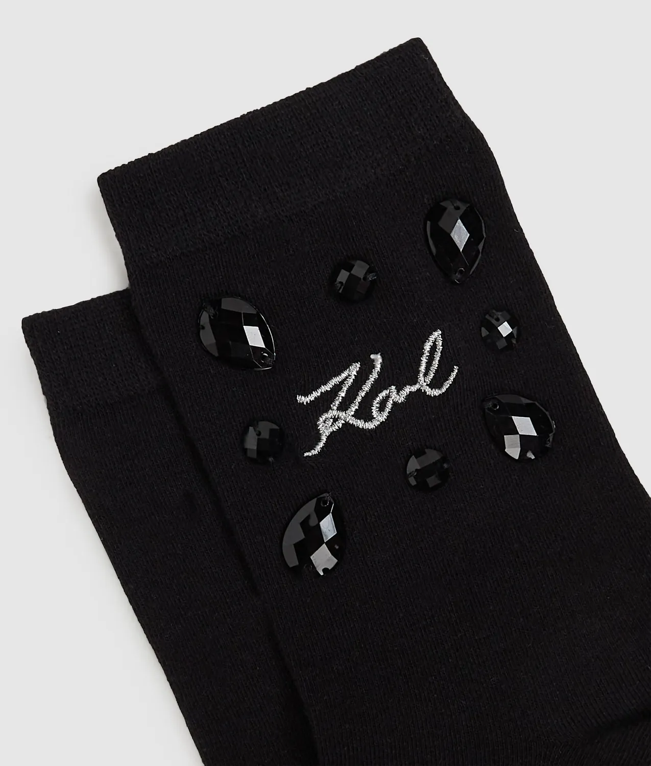 Karl Lagerfeld Signature Gemstone Socken 2er-Pack Damen