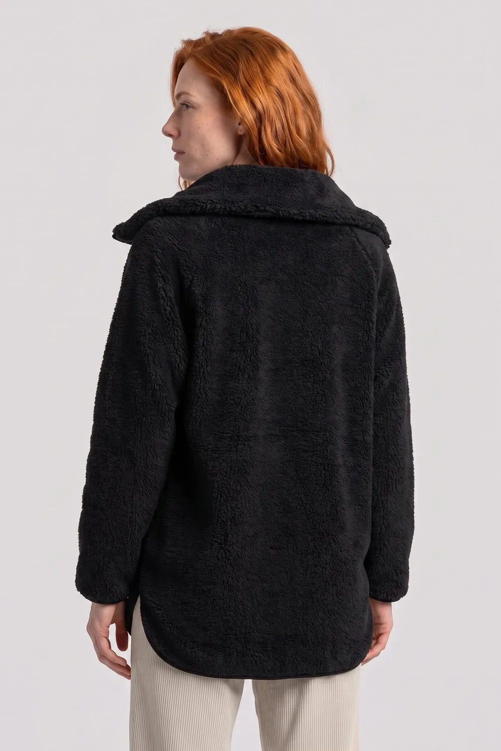 Alife & Kickin SariaAK T Teddyjacke Schwarz Damen
