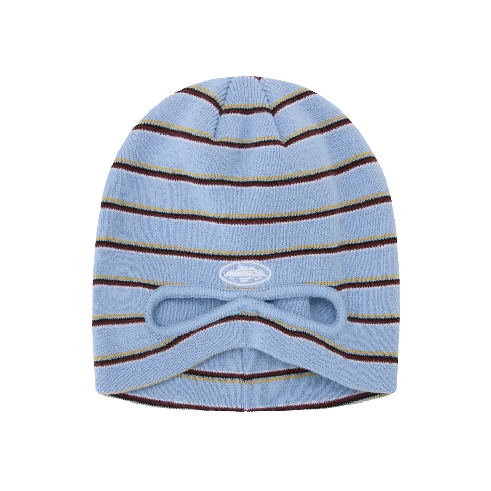 Corteiz Peek-A-Beanie Baby Blue Multi Acryl