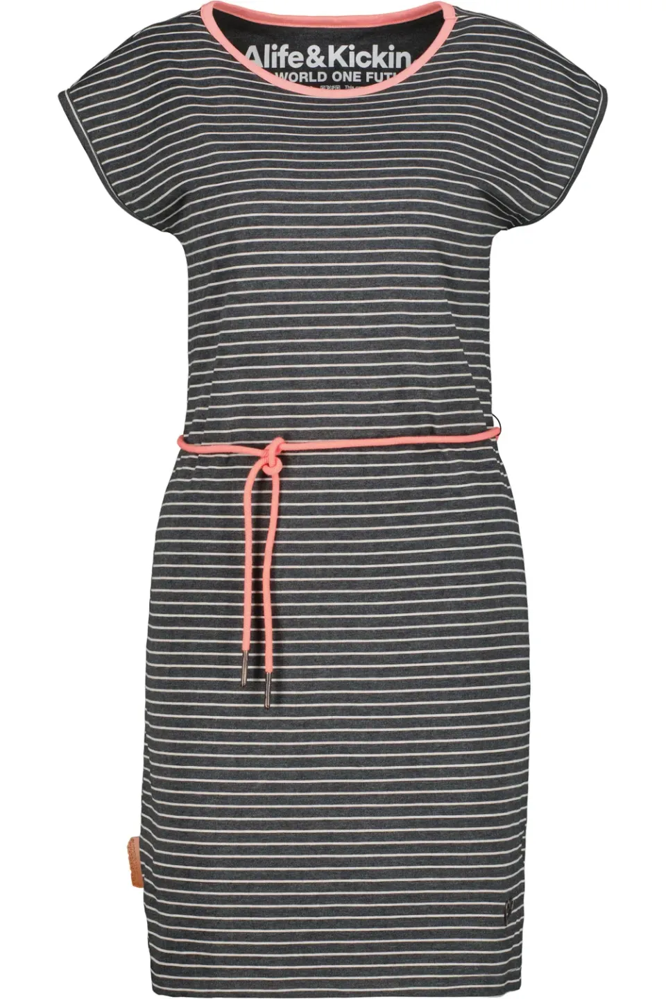 Alife & Kickin EllenAK B Kleid Schwarz Jersey Damen