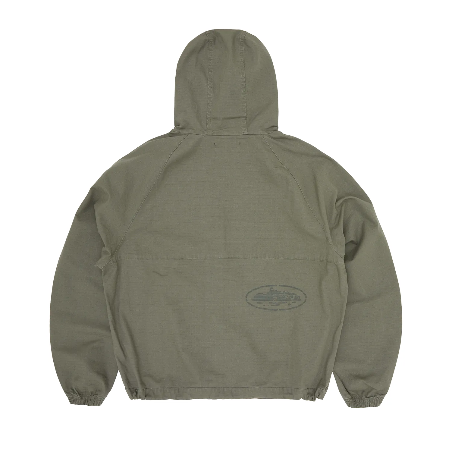 Corteiz Guerillaz Ripstop Jacket Jacke Olive Baumwolle