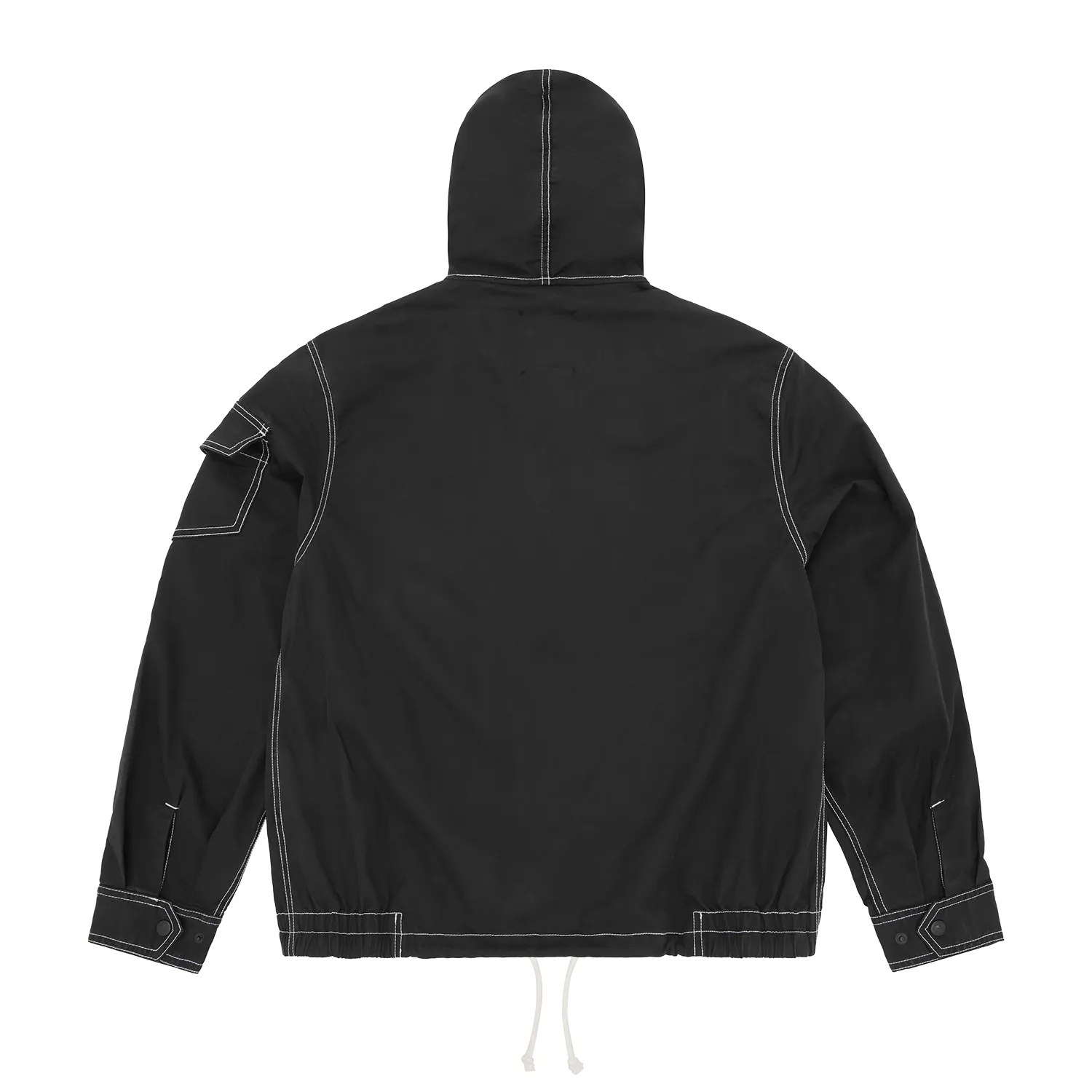 Corteiz Shield Crest Twill Jacke Schwarz