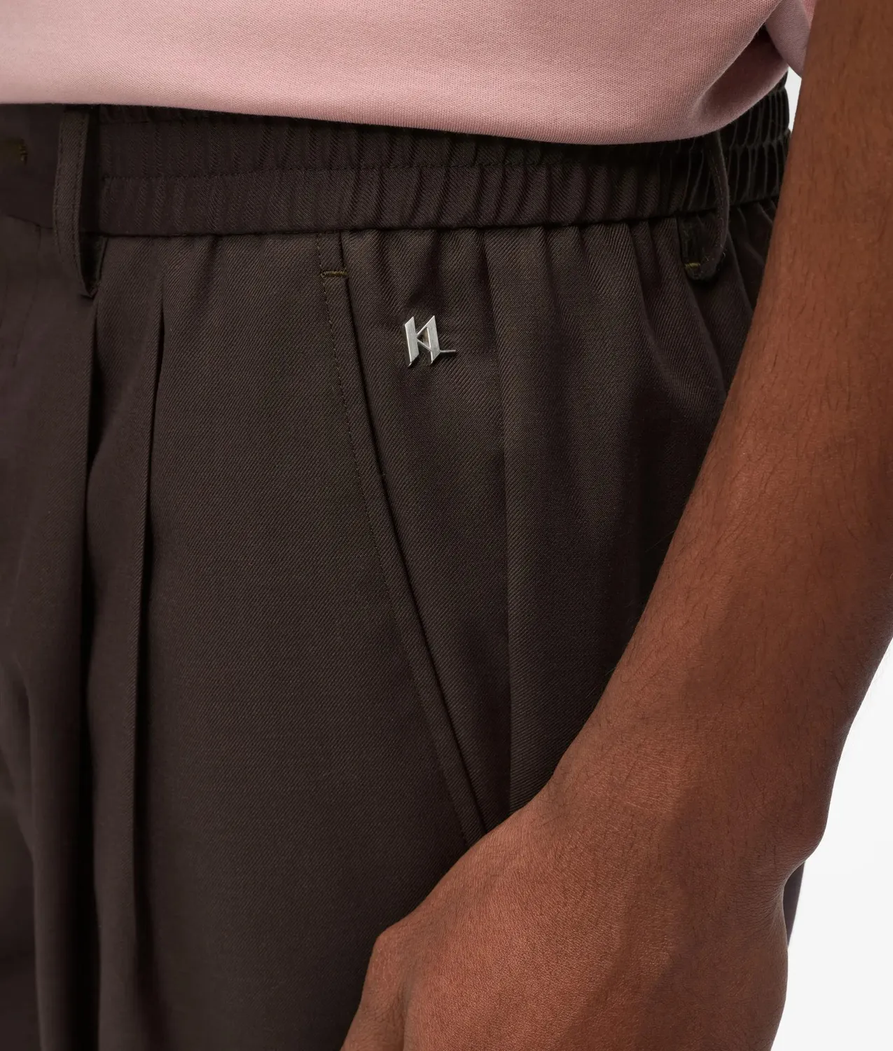 Karl Lagerfeld Classics Wollmix Hose gerades Bein