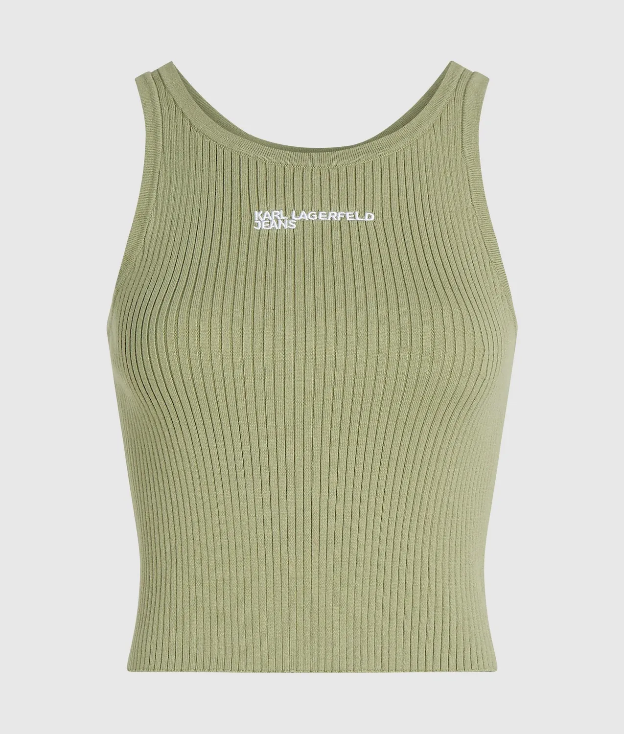Karl Lagerfeld Jeans Knitted Tank Top Damen Rippstrick