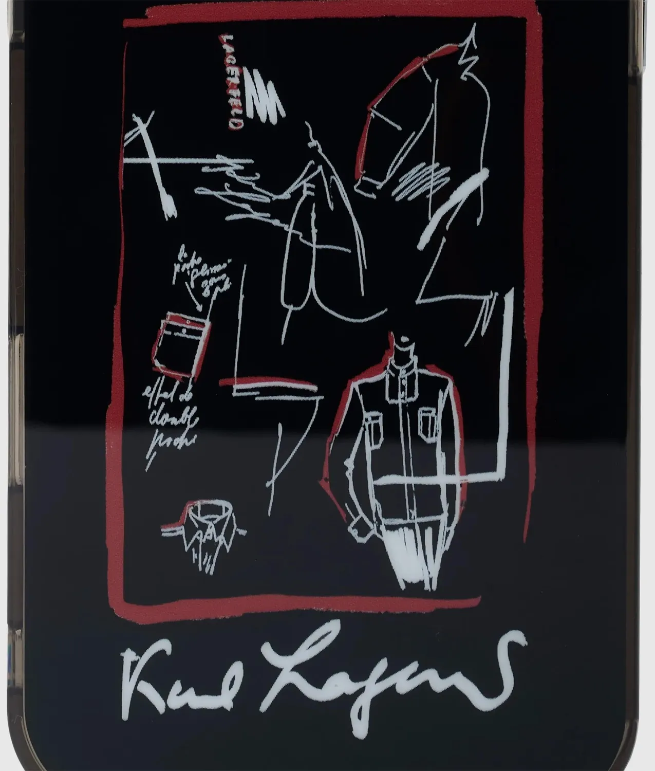 Karl Lagerfeld Karl Sketches Handyhülle iPhone 16 Pro Max