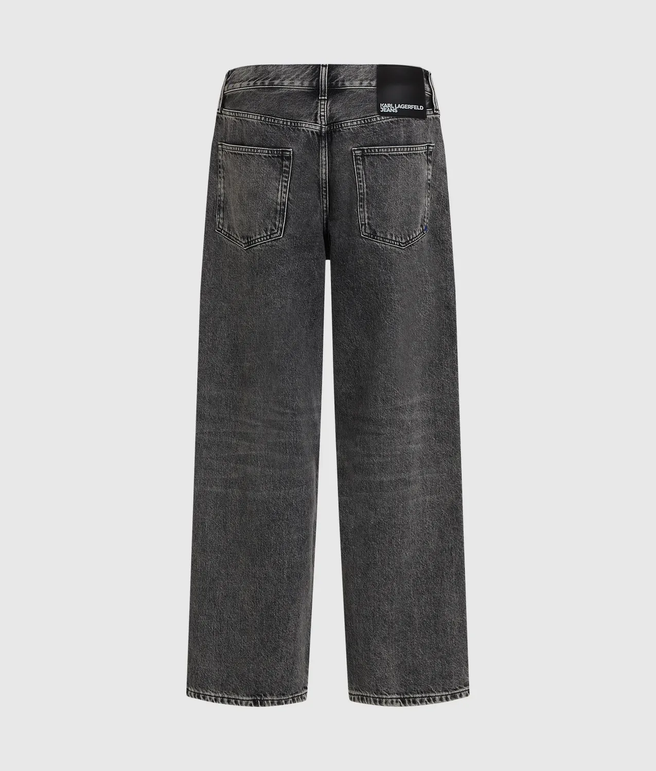 Karl Lagerfeld KL Jeans Baggy Jeans dunkelgrau washed