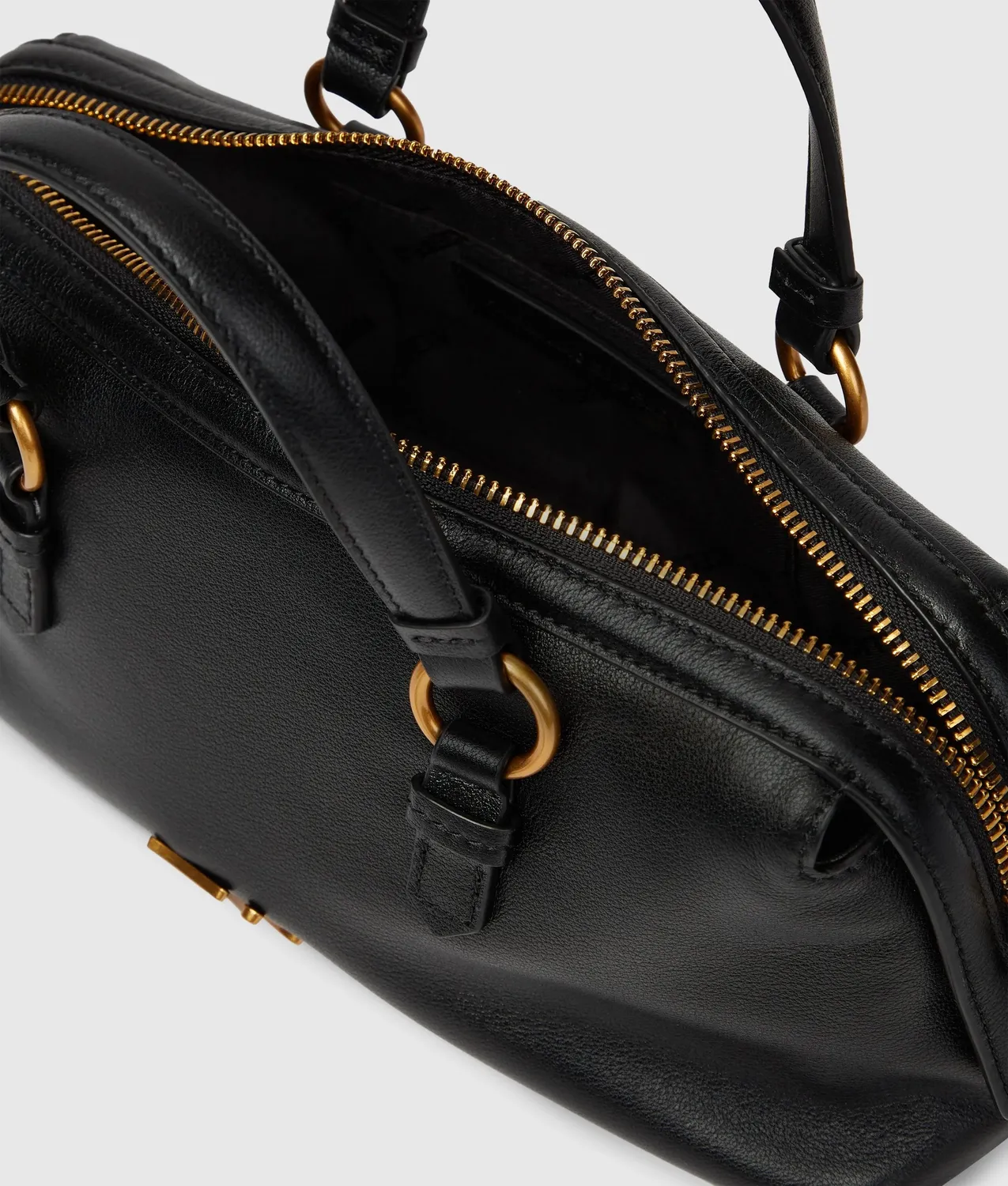 Karl Lagerfeld K/Autograph Bowling Bag Leder Zip-Top