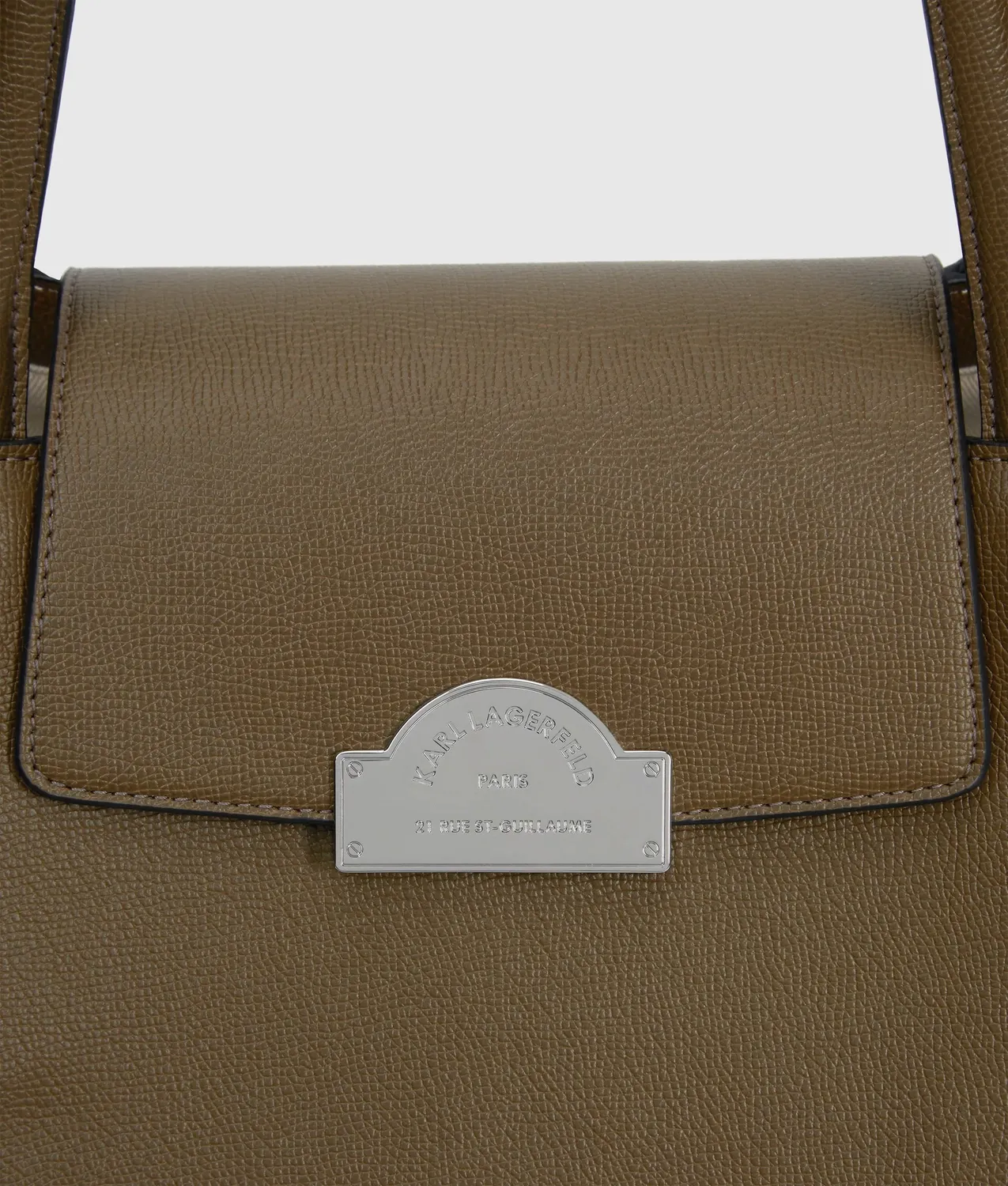Karl Lagerfeld Rue St-Guillaume Tote Laptop Metallplakette