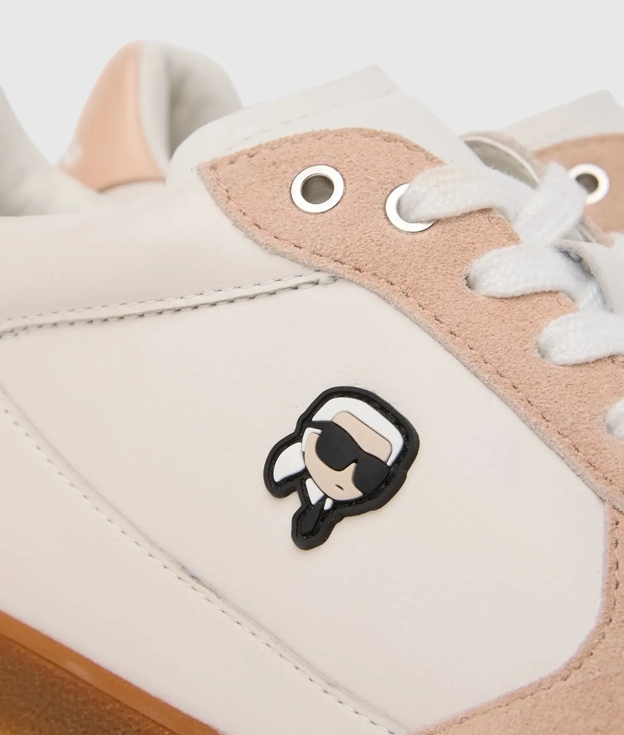 Karl Lagerfeld Ikon NFT Patch Sneaker Leder