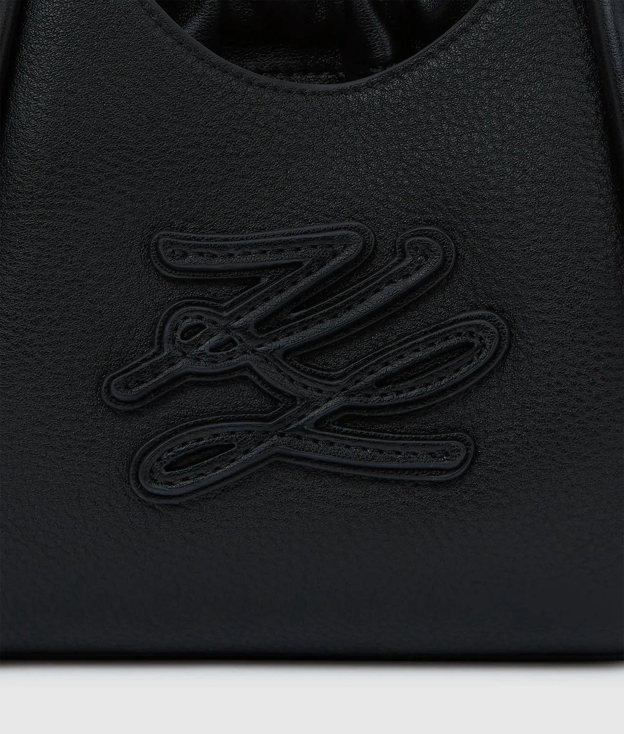 Karl Lagerfeld K/Autograph Mini Tote Tasche schwarz