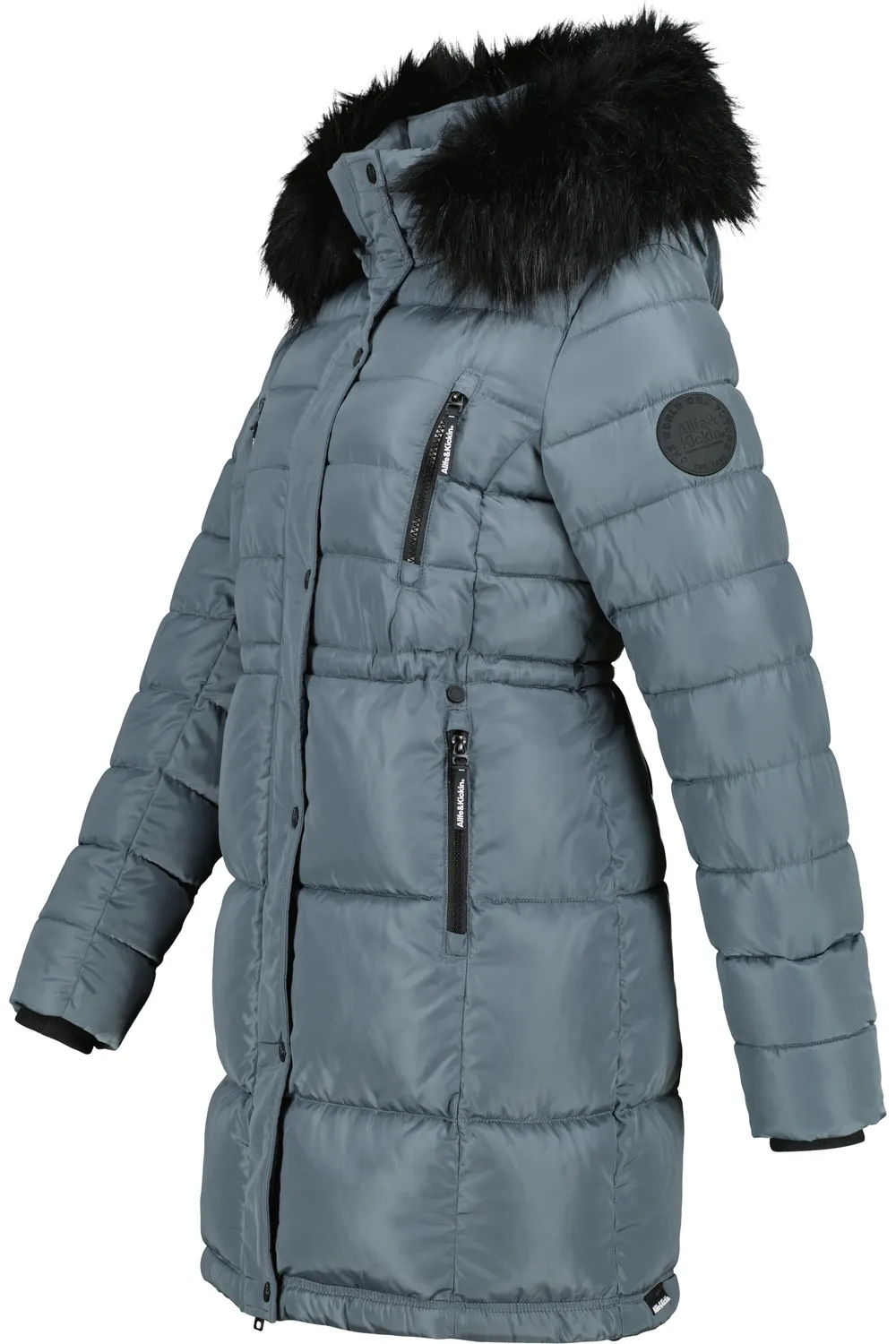 Alife & Kickin NicolaAK A Steppmantel Hellblau Fell