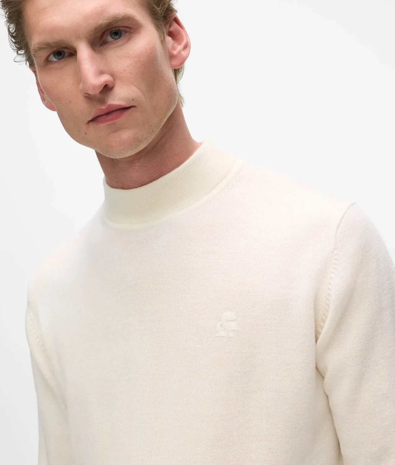 Karl Lagerfeld Rollkragenpullover Wollpullover Herren S-3XL