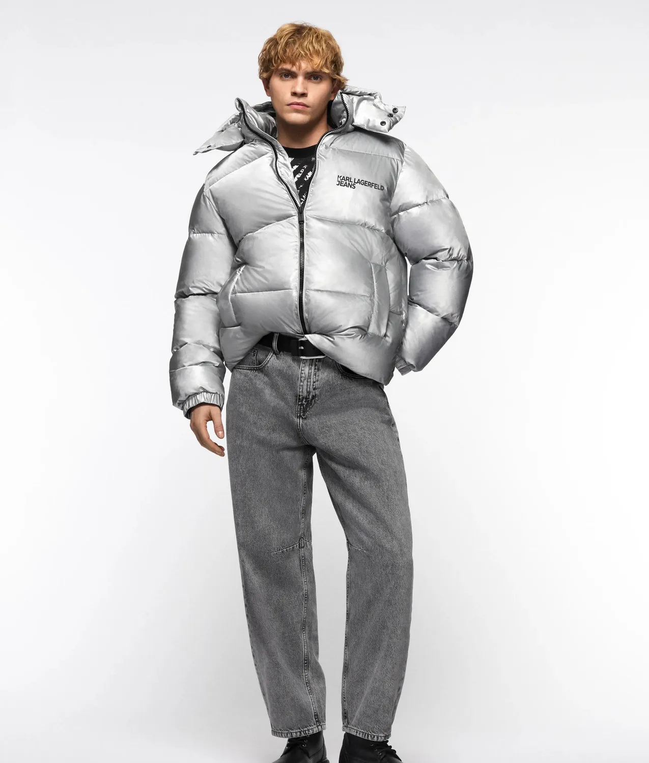 Karl Lagerfeld KL Jeans Barrel-leg Jeans Herren