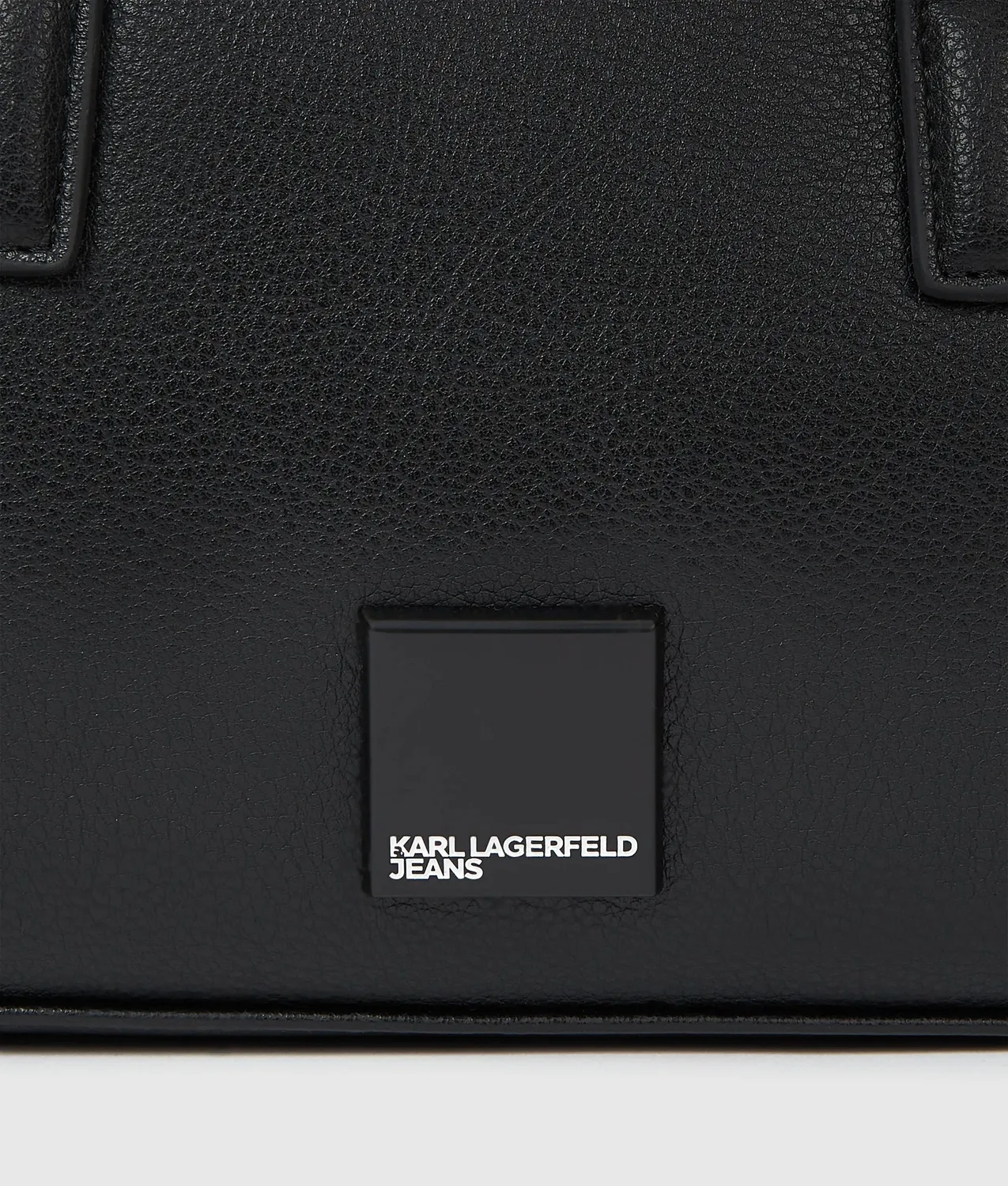 Karl Lagerfeld KL Jeans Box Logo Bowling Tasche schwarz