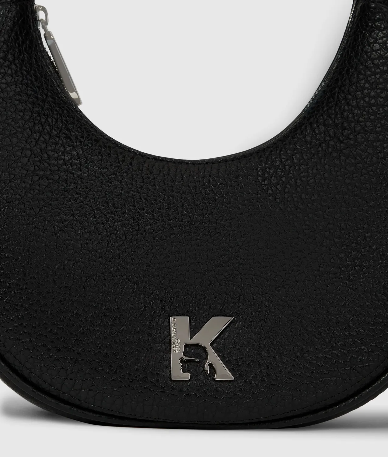 Karl Lagerfeld K Logo Half Moon Bag Schultertasche