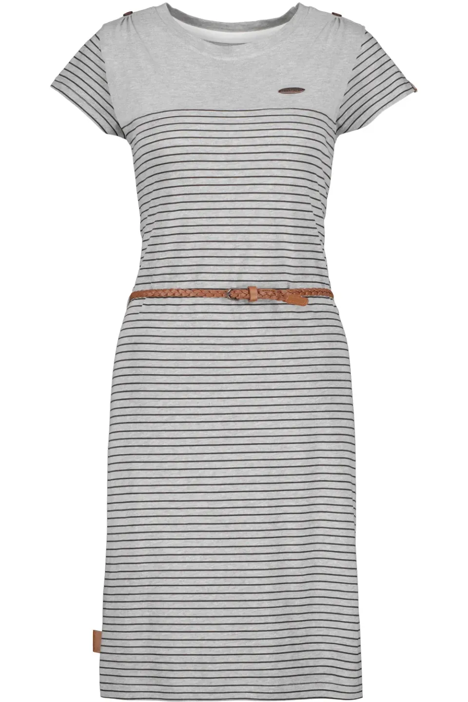 Alife & Kickin LeoniceAK B Shirtkleid grau gemustert