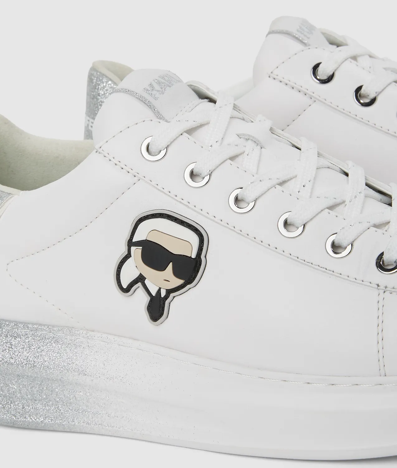 Karl Lagerfeld Ikon NFT Kapri Ombre Sneakers Glitzer