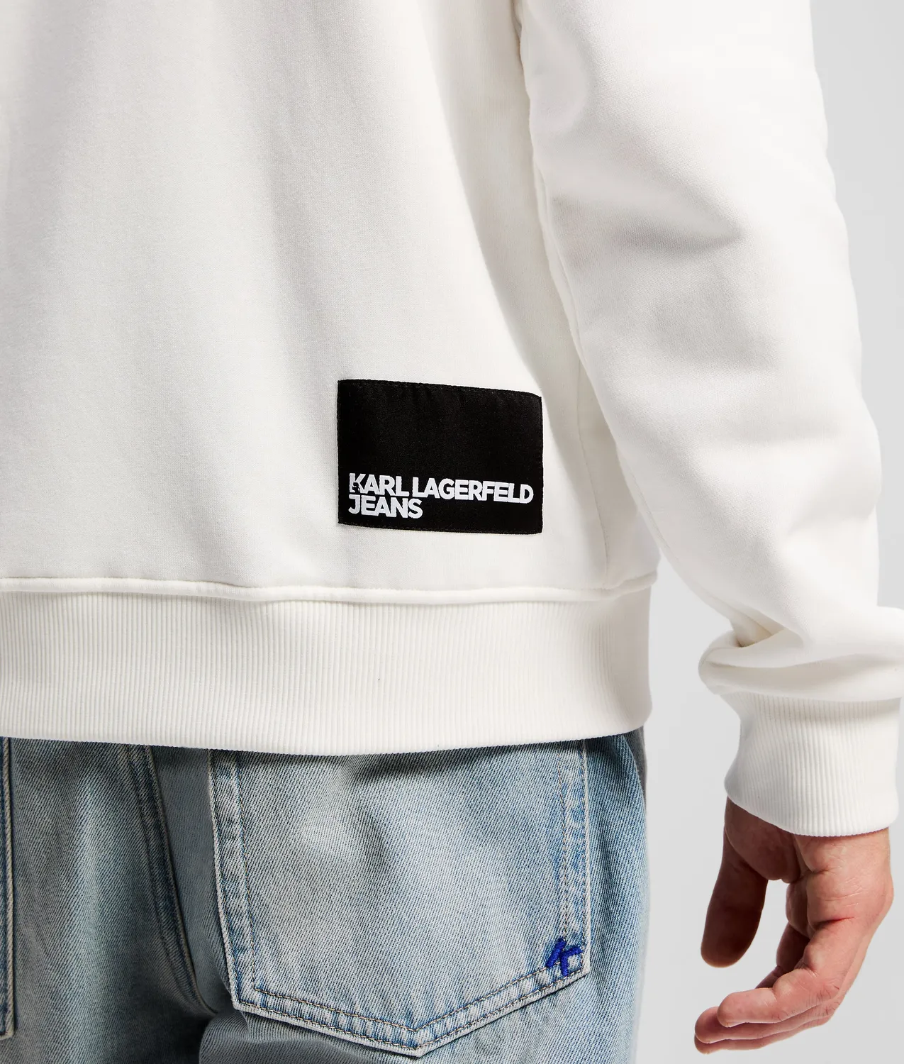 Karl Lagerfeld KL Jeans Logo Sweatshirt Regular