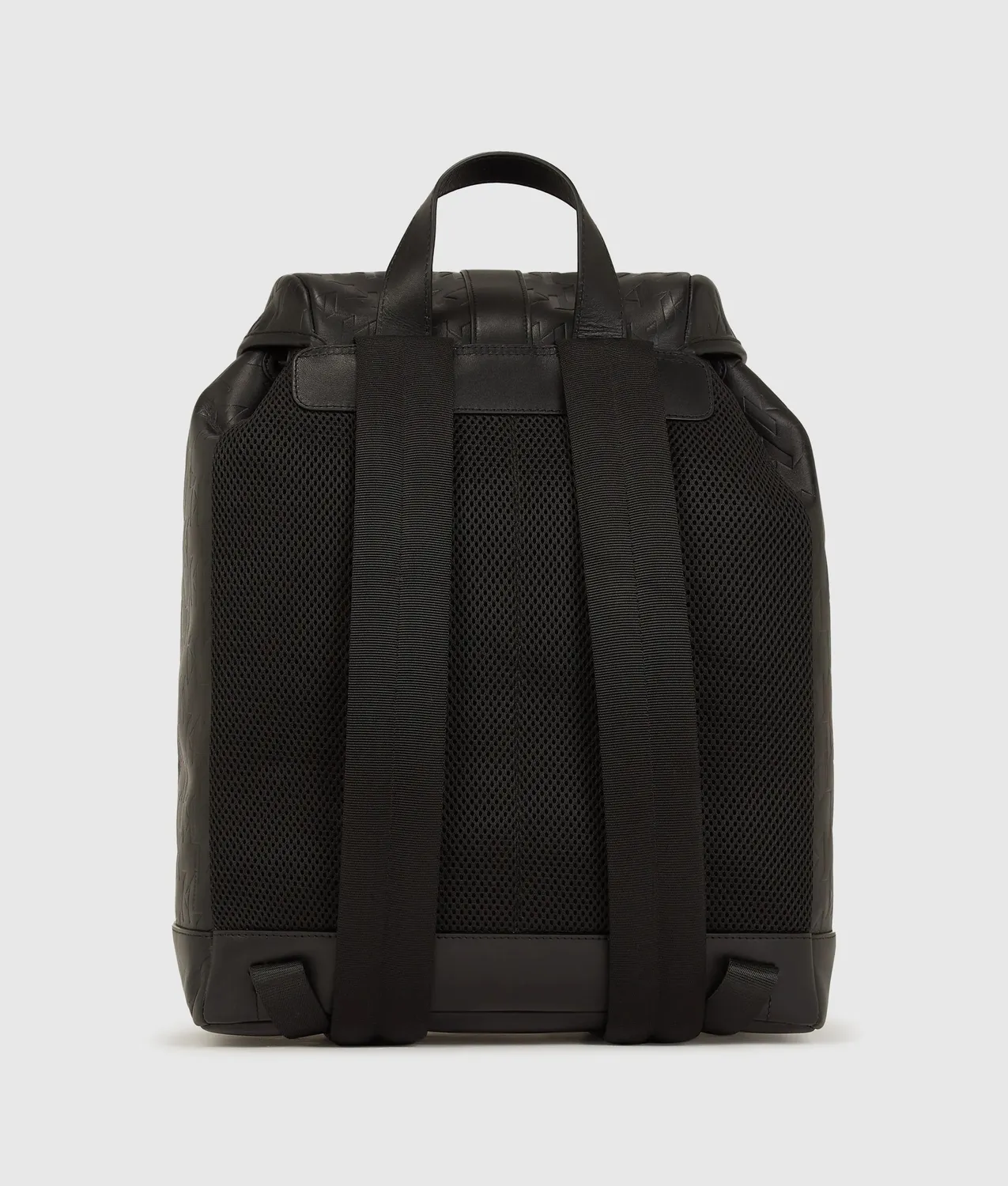 Karl Lagerfeld K/Loom Leder Rucksack Monogramm Laptop