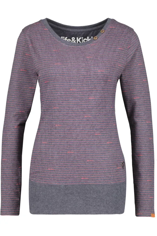 Alife & Kickin ConnyAK Z Longsleeve Dunkelblau Damen