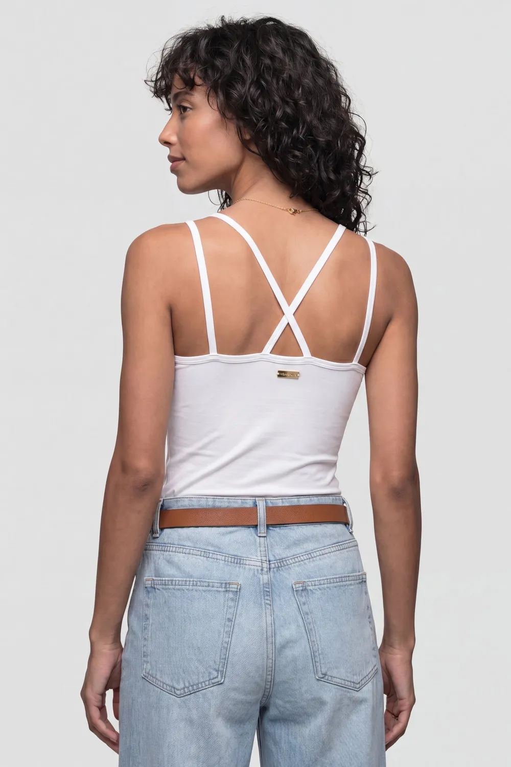 Alife & Kickin GissyAK A Top Weiß Damen Baumwolle