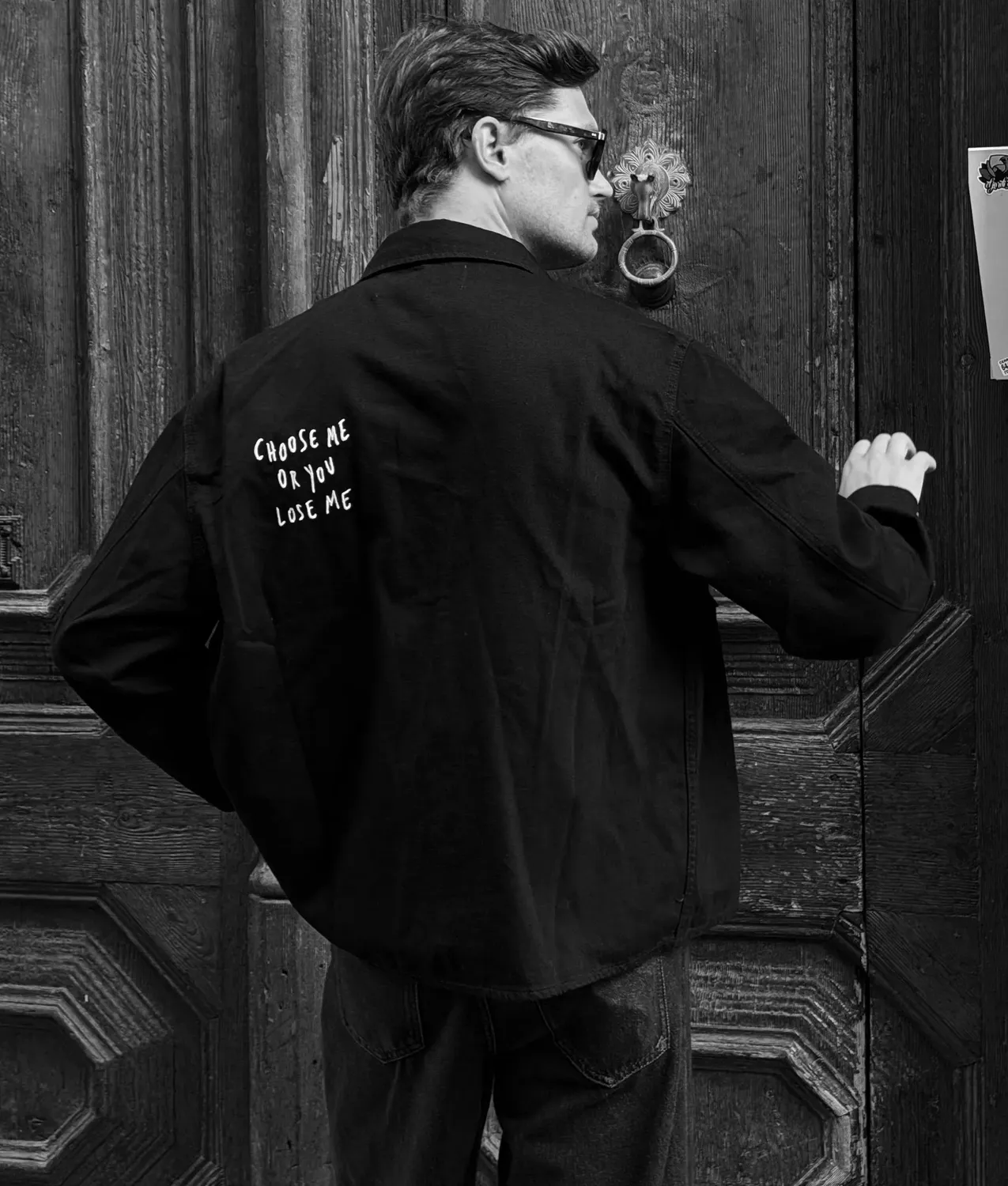 Karl Lagerfeld Jeans KLJ X Pietro Terzini Overshirt Denim Spruch