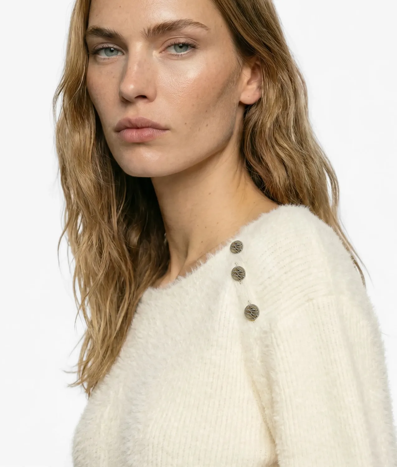 Karl Lagerfeld Fluffy Loungewear Pullover Damen XS-XL flauschig