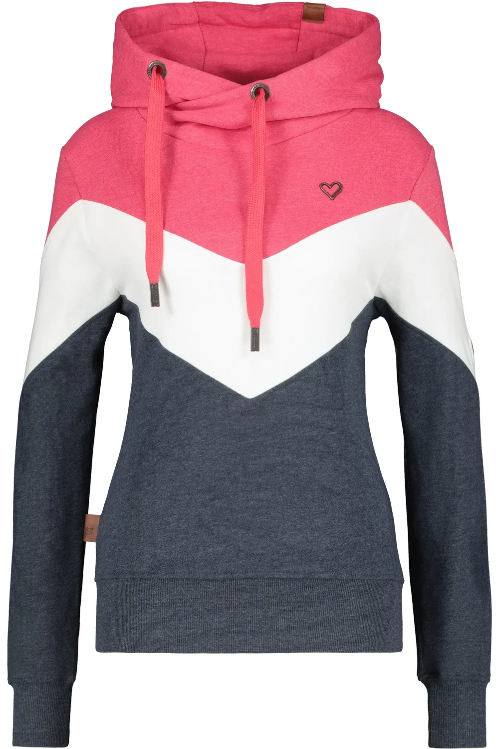 Alife & Kickin StellaAK A Sweat rot Kapuzenpullover Damen